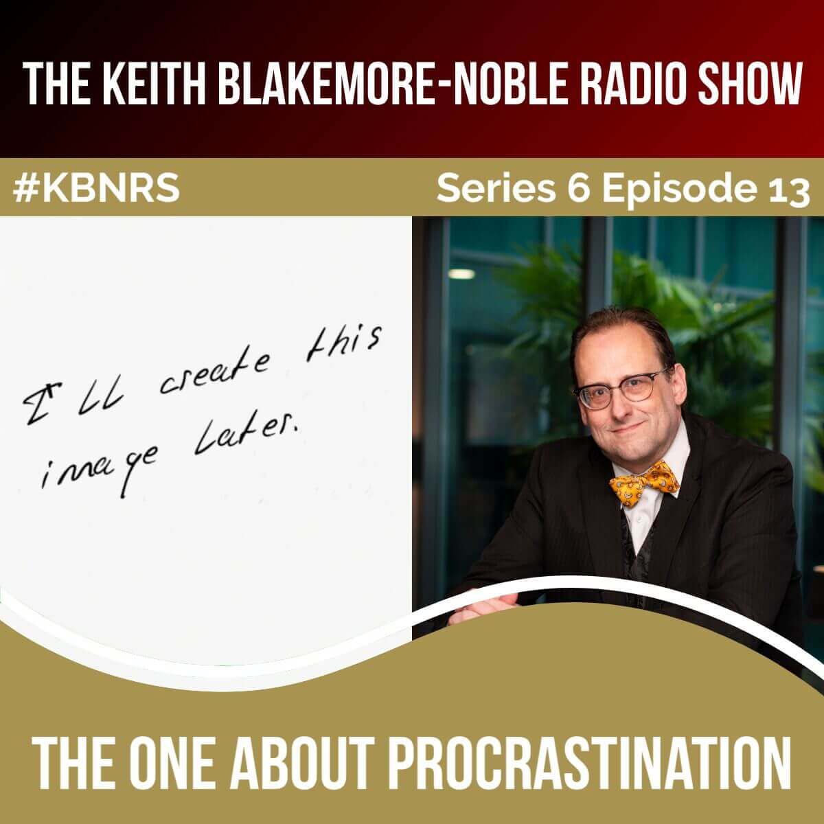 The One About Procrastination episode artwork