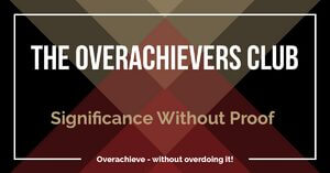 0 – Significance Without Proof